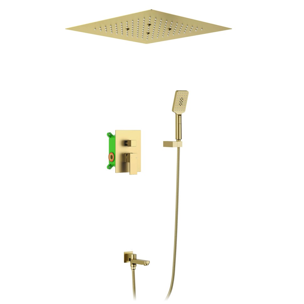 Душевая система встроенная Timo Selene SX-2039/17SM золото матовое