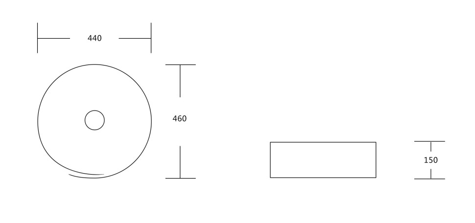 Раковина накладная MILLEAU Glace MU0066-GW (белый глянец)
