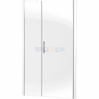 Душевые двери, в нишу, 90 см - распашные