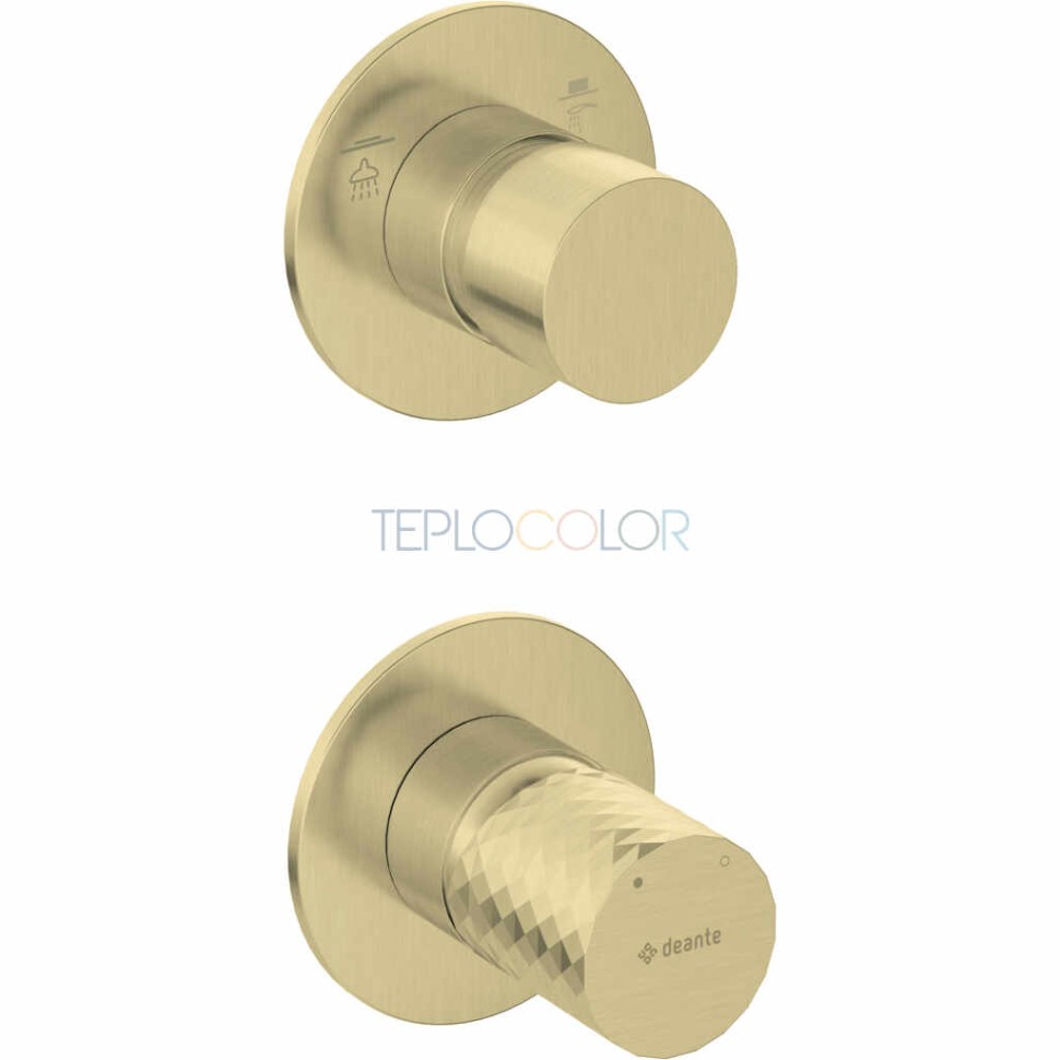 Смеситель для душа, скрытого монтажа, с переключателем для душа