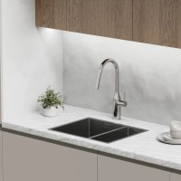 Смеситель для кухни SANCOS Grand с вытяжным изливом, цвет нержавеющая сталь, арт. SC4002BNG