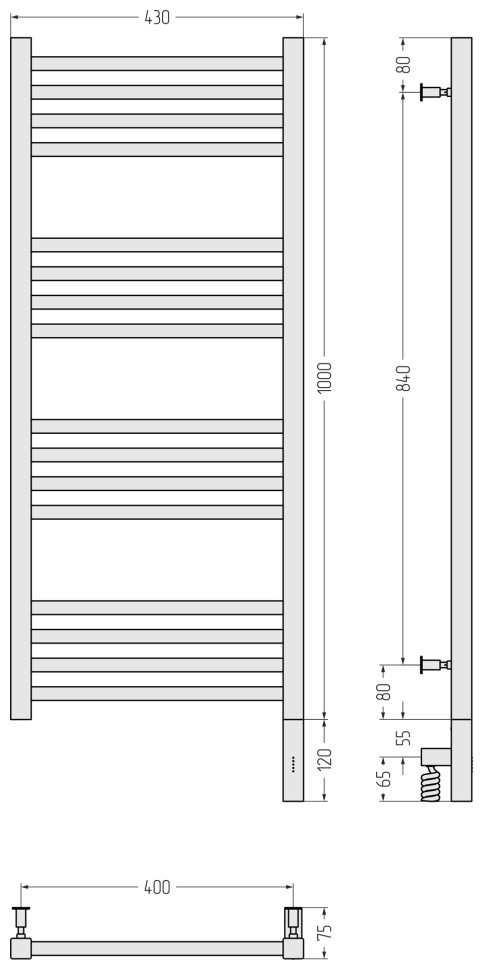 Модус 3.0 1000х400 МЭМ правый