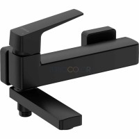 Смеситель для ванны, настенная - излив складной