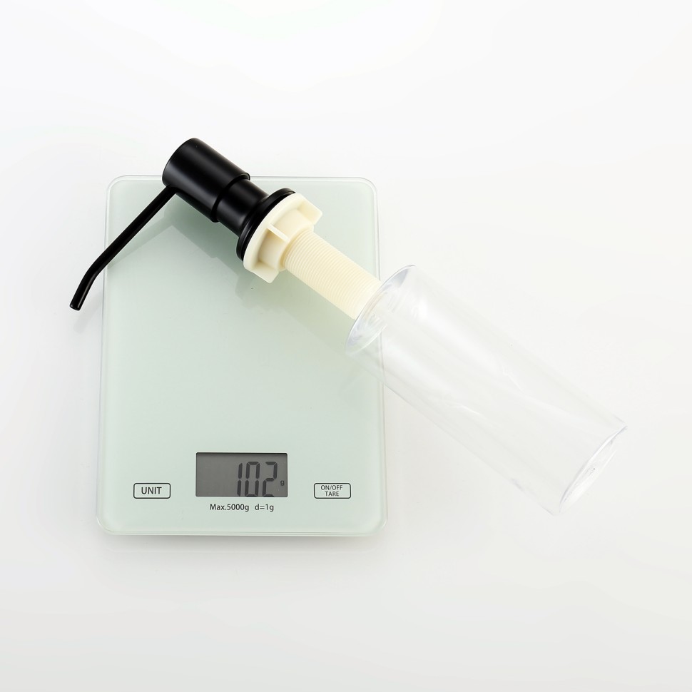 Кухонный диспенсер для моющего средства Splenka черный S710