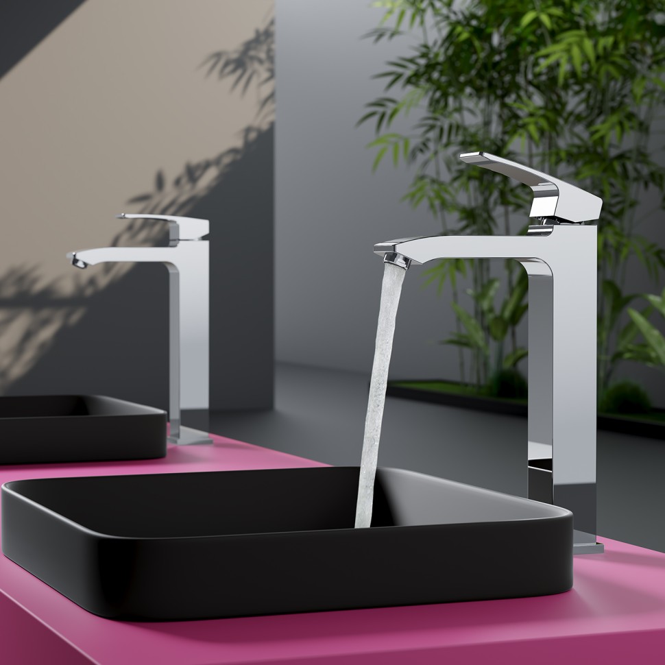 Смеситель Raglo высокий для умывальника хром