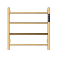 AQM3124BG Полотенцесушитель электрический 475*474 c терморегуляторм, цвет: золото шлифованное.