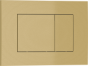 Кнопка смыва IBERICA BLANCA ESTI-S ABS-пластик, золото матовое (IB.B085.005.000)