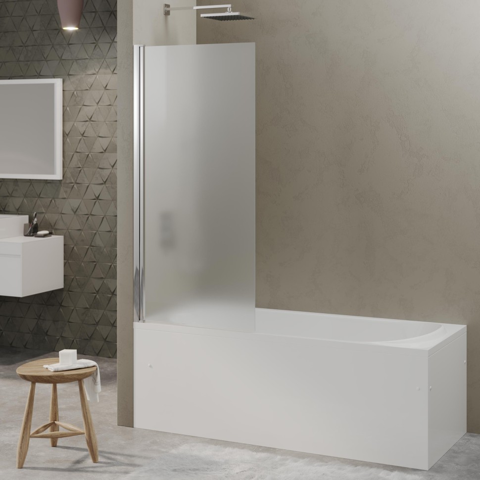 Душевая шторка RIVER S 800 матовое стекло