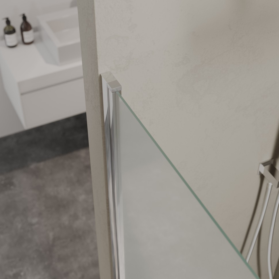 Душевая шторка RIVER S 800 матовое стекло