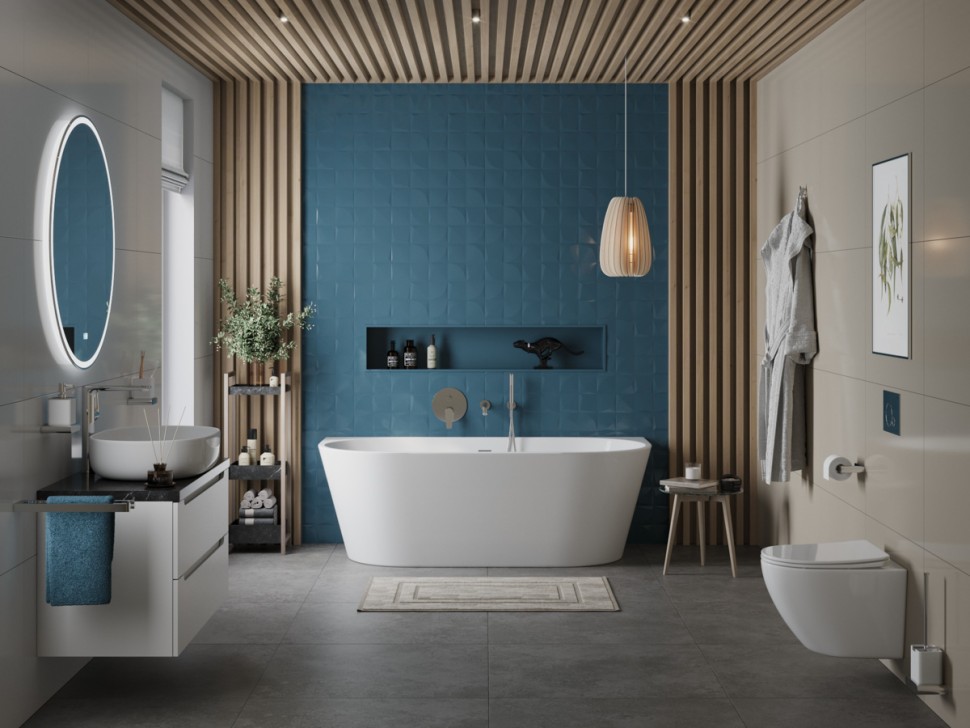 Акриловая ванна BELBAGNO BB710-1400-750