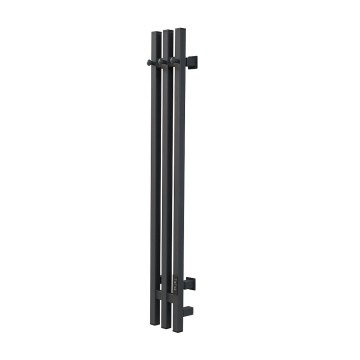 Полотенцесушитель электрический Оттимо ВертикaлеКВ 2115120GRR4EN 15*120 диммер R, графит