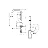 Смеситель для раковины Hansgrohe Focus хром 31609000