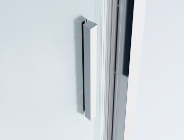 Душевая дверь Рапид-Н (Рапид (Rapid)-N) VDS-3RN11/12MT, хром, стекло текстурное