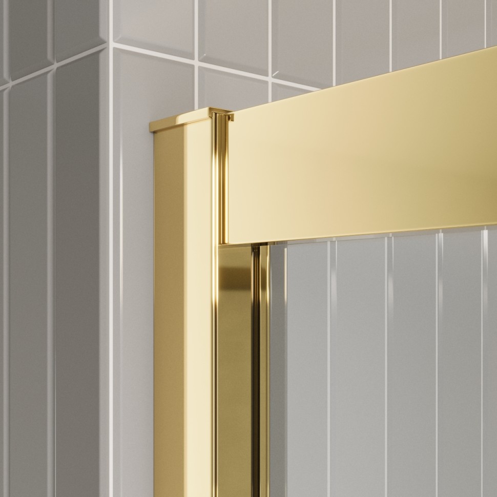 Душевой уголок BelBagno LUCE-A-2-90-C-ORO