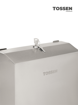TOSSEN Z-800 M - диспенсер бумажных полотенец (Z, V) (коллекция «Матовая сталь»)