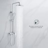 Душевая система Splenka для ванны и душа S41.24 Хром