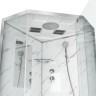 Душевая кабина Niagara Luxe NG-7701DM (90x90х210) низкий поддон(15см),дверь распашная,стенки мрамор,3 места