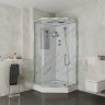Душевая кабина Niagara Luxe NG-7701DM (90x90х210) низкий поддон(15см),дверь распашная,стенки мрамор,3 места