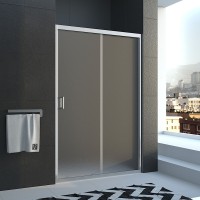 Душевая дверь Veconi Vianno VN-46, 1300x1850, хром, стекло pear