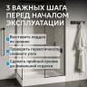 Душевой поддон ABBER AD3C139 130х90 прямоугольный, акриловый, белый