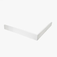 Экран для душевого поддона Veconi Pietra PS W, 1000x900x30, гелькоут и стекловолокно, белый