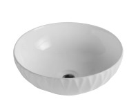 Раковина накладная MILLEAU Glace MU3301B-GW (белый глянец)