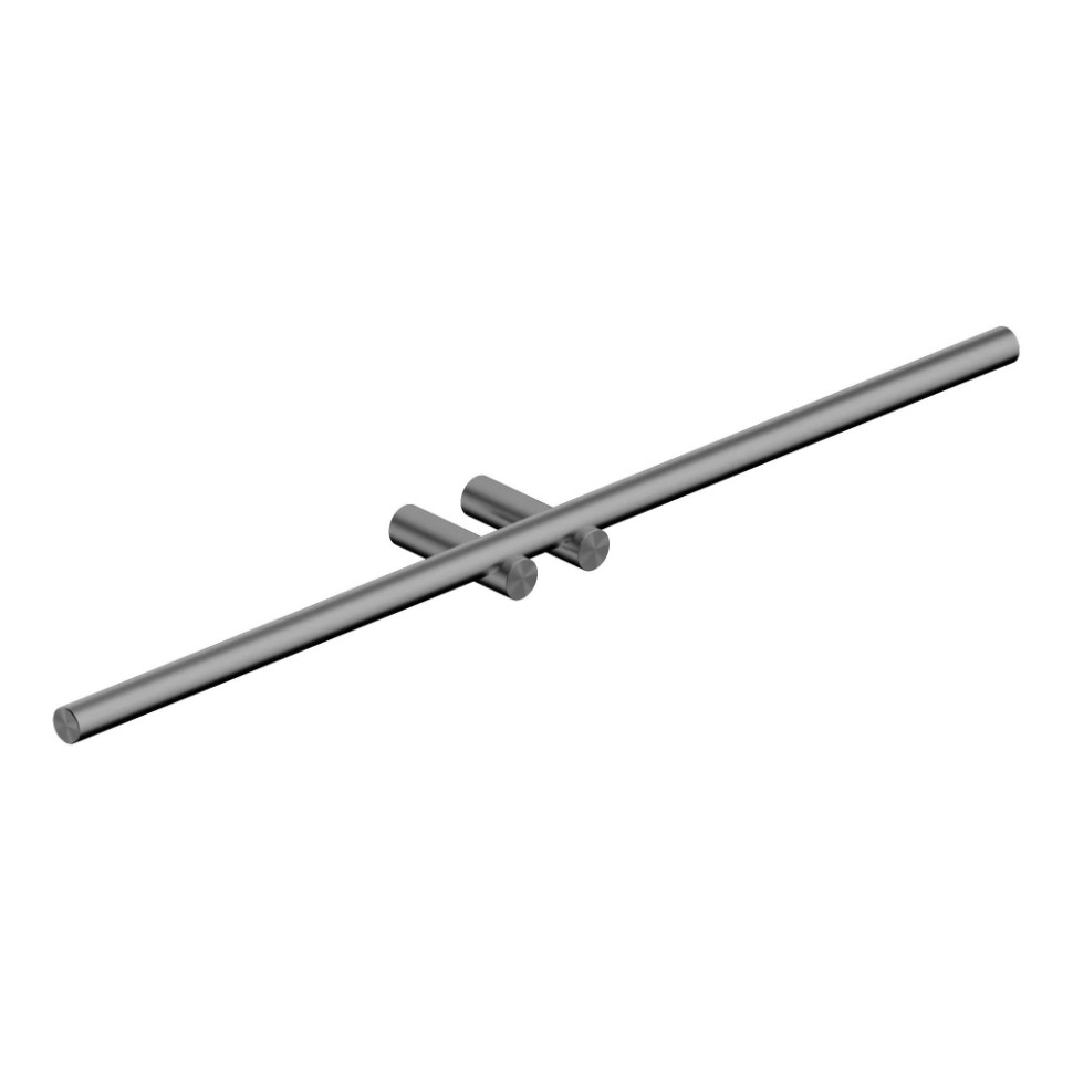 Полотенцедержатель двойной ABBER Osten 316 AA1855BGG брашированная оружейная сталь