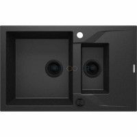 Гранитная мойка, 1.5-чаши с осушкой