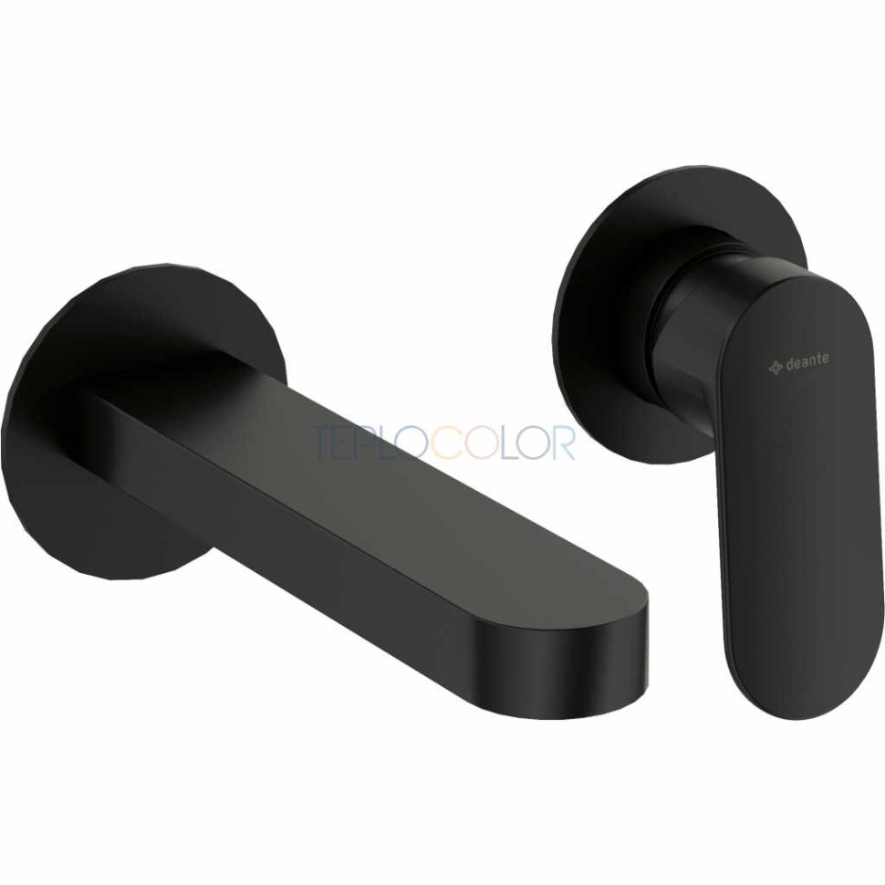 Смеситель для раковины, скрытого монтажа, 2-отверствия