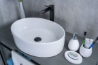 Раковина Gid N9012 51106 накладная белая 50x36x14