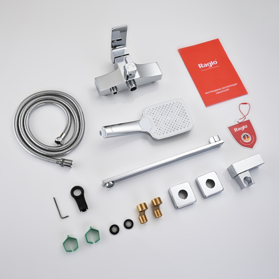 Смеситель Raglo универсальный для ванны хром
