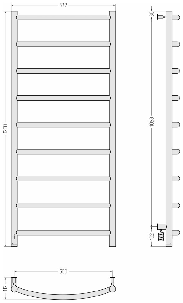 Галант 4.0 1200х500 МЭМ левый