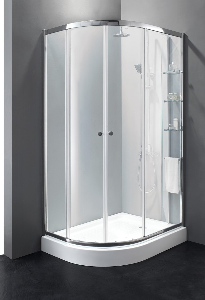 Душевой уголок CEZARES ANIMA-W-RH-2-120/100-C-Cr-L