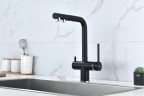 Смеситель для кухни SERPENTINE, антрацит, Se213222-401(AN), Paulmark
