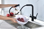 Смеситель для кухни SERPENTINE, антрацит, Se213222-401(AN), Paulmark
