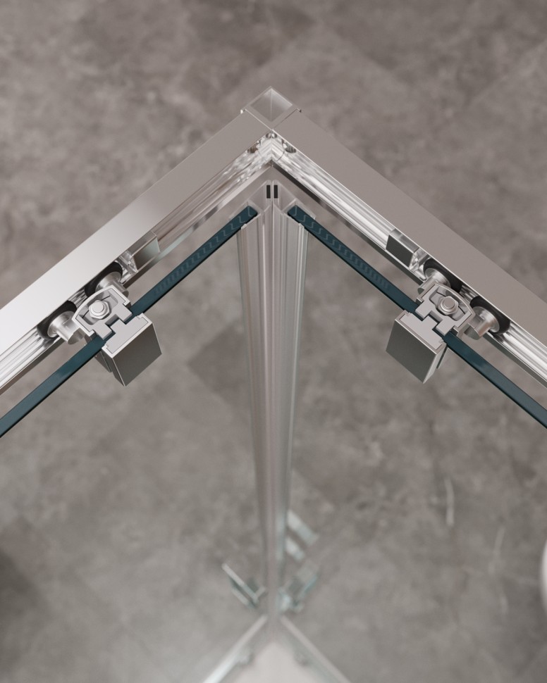 Душевой уголок CEZARES MOLVENO-A-2-90-C-Cr-IV