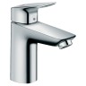 Смеситель для раковины Hansgrohe Logis со сливным гарнитуром 71102000, хром