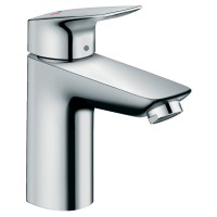 Смеситель для раковины Hansgrohe Logis со сливным гарнитуром 71102000, хром