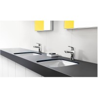 Смеситель для раковины Hansgrohe Logis со сливным гарнитуром 71102000, хром