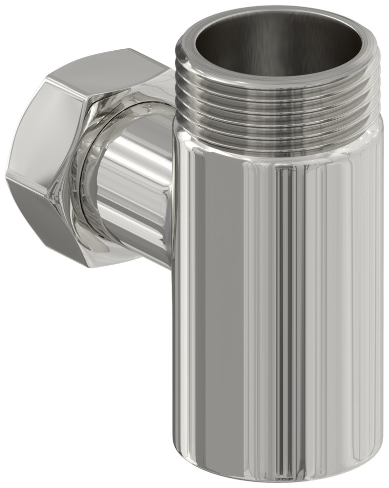 Уголок со спускным клапаном переходной (G 1" НР х G 3/4" НГ)