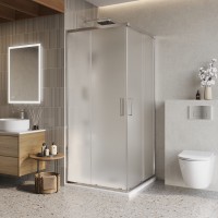 Душевой уголок BelBagno LUCE-A-2-90-P-Cr