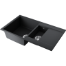 Кухонная мойка Omoikiri Daisen 86-2-BL Artgranit/черный