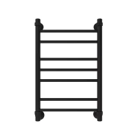 Полотенцесушитель водяной Veconi Voga, 40/60, черный