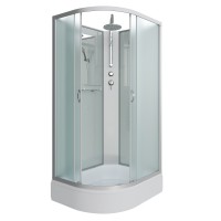 Душевая кабина Niagara Classic NG-33084-14RBKT (100х80х210) средний поддон(26см),стекло матовое,4 места