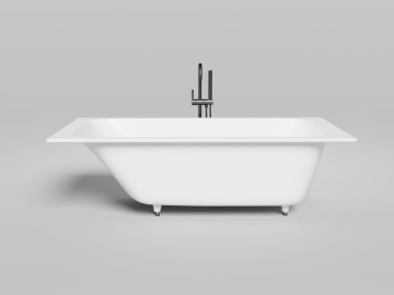 Ванна встраиваемая ORLANDA KIT 180x80 покраска по RAL полностью S-Sense Глянцевое