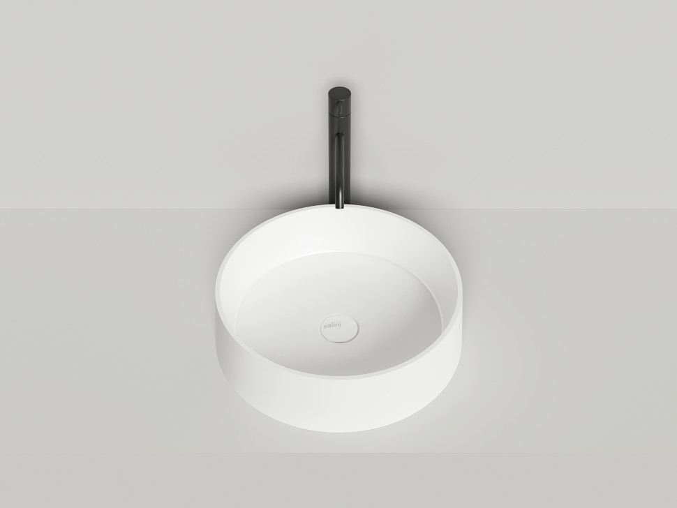 Раковина накладная GLORIA 01 440х440х125 S-Stone Матовое