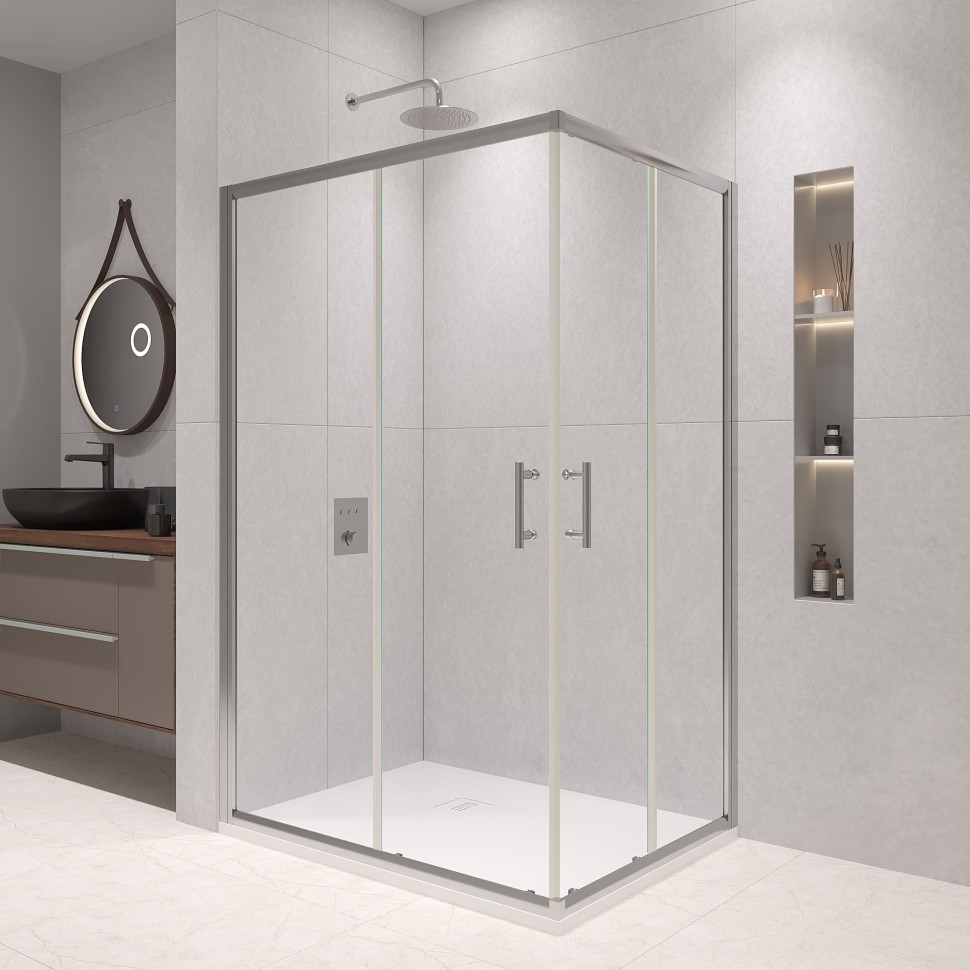 Душевой уголок RGW PA-146 (Прозрачное, 900x1000)