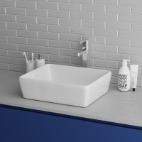 Раковина Grossman GR-3016 (480х370х130) белая,1 место