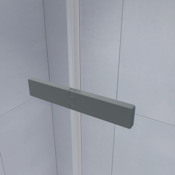 Душевой уголок с распашной дверью на петлях - RGW SV-040Gr (Прозрачное, 1200x1000)