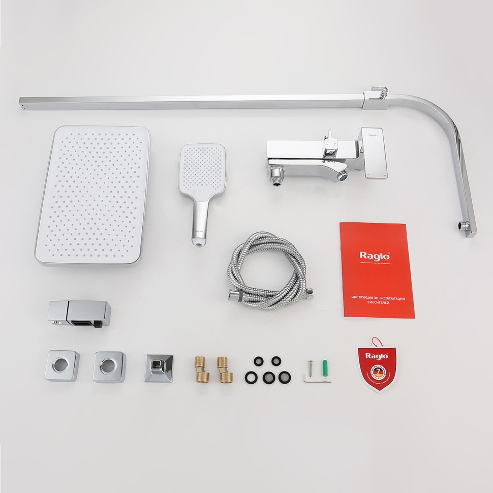 Душевая система Raglo для ванны и душа хром